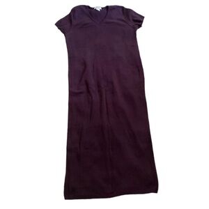 Marchetta | Purple Maxi Dress Large Short Sleeve Vintage